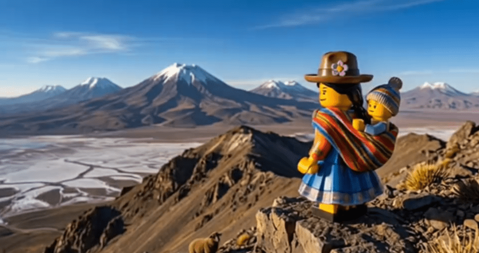 Plastic Motion Studio viraliza la cultura boliviana con una “cholita LEGO”